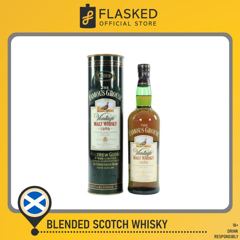 Famous Grouse 12 Year Old 1989 Vintage 700mL