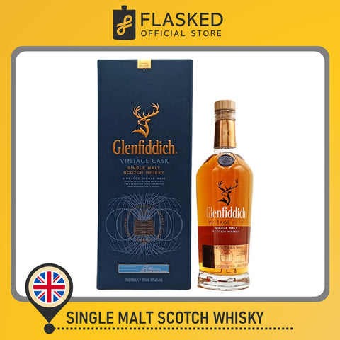 Glenfiddich Vintage Cask Single Malt Scotch Whisky 700mL