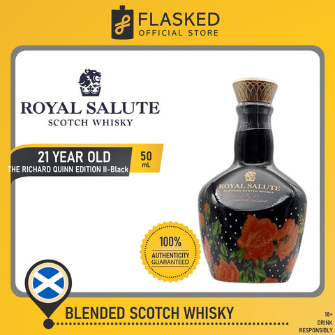 Royal Salute 21 Year Old The Richard Quinn Edition II- Black 50ml