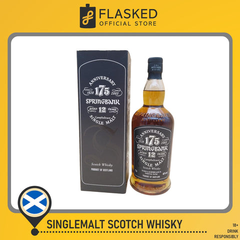 Springbank 12 Year Old 175th Anniversary 700mL