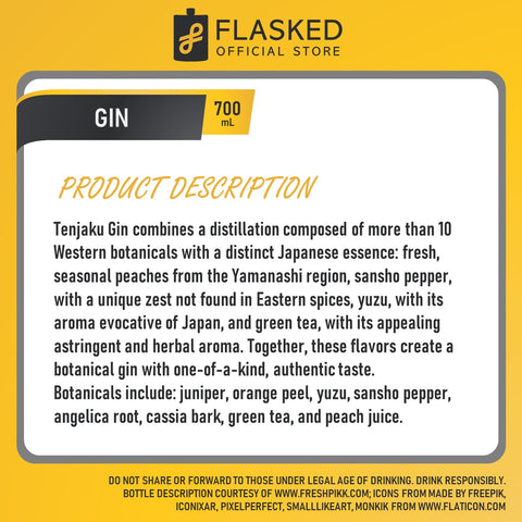Tenjaku Japanese Gin 700ml