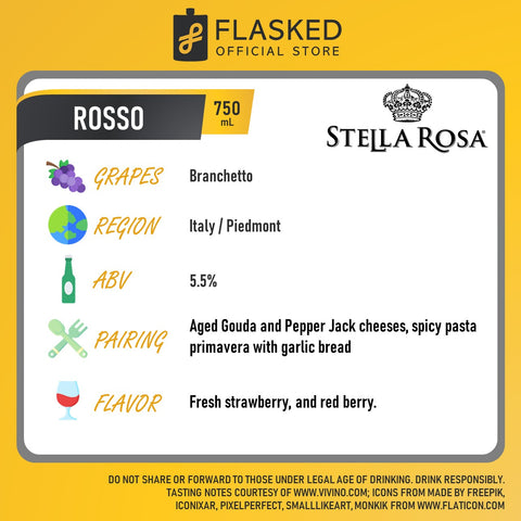 Stella Rosa Rosso Red Wine 750ml
