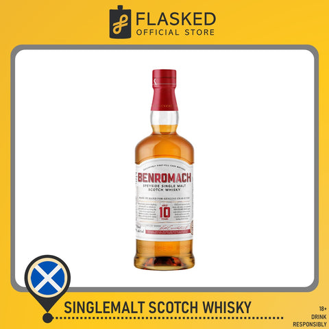 Benromach 10 Year Old Speyside Single Malt Scotch Whisky 700mL