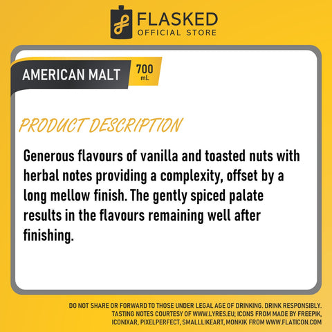 Lyre's American Malt Non-Alcoholic Spirit 700mL