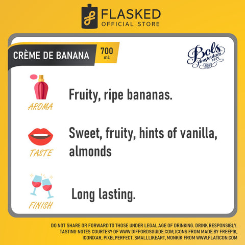 Bols Creme De Banana Liqueur 700mL