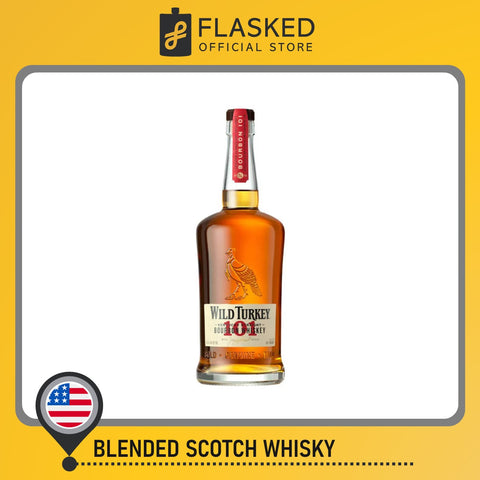 Wild Turkey 101 Kentucky Straight Bourbon Whiskey 1L