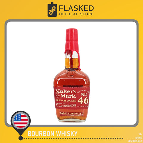 Maker's Mark No. 46 Cask Strength French Oaked Kentucky Straight Bourbon Whisky 750mL