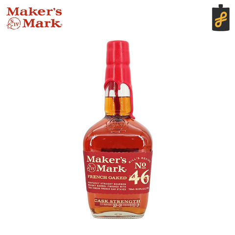 Maker's Mark No. 46 Cask Strength French Oaked Kentucky Straight Bourbon Whisky 750mL