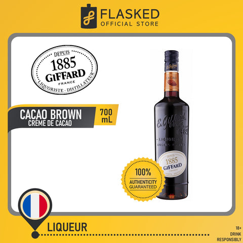 Giffard Creme De Cacao Brown Liqueur 700mL
