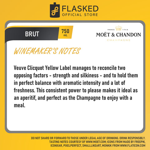 Veuve Clicquot Brut Champagne 750mL