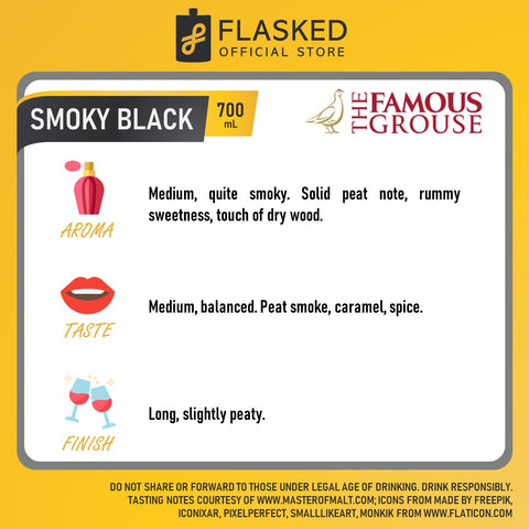 The Famous Grouse - Smoky Grouse Blended Malt Whisky 700mL
