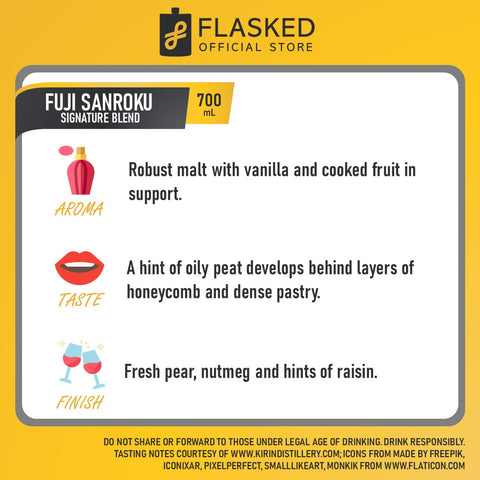 Kirin Fuji Sanroku Signature Blend Whisky 700ml