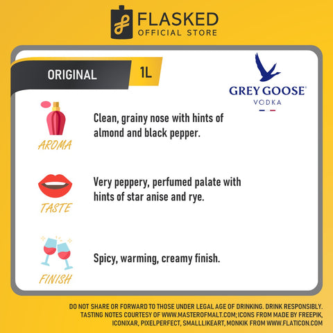 Grey Goose Vodka 1L