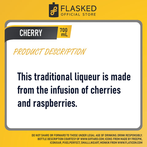 Giffard Cherry Liqueur 700mL