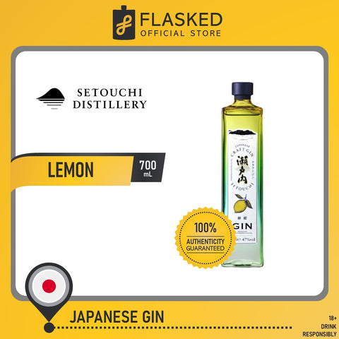 Setouchi Japanese Craft Gin Lemon 700mL