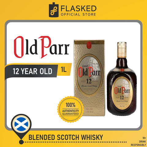 Grand Old Parr 12 Year Old Blended Scotch Whisky 1L