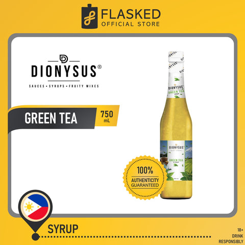 Dionysus Green Tea Syrup 750ml