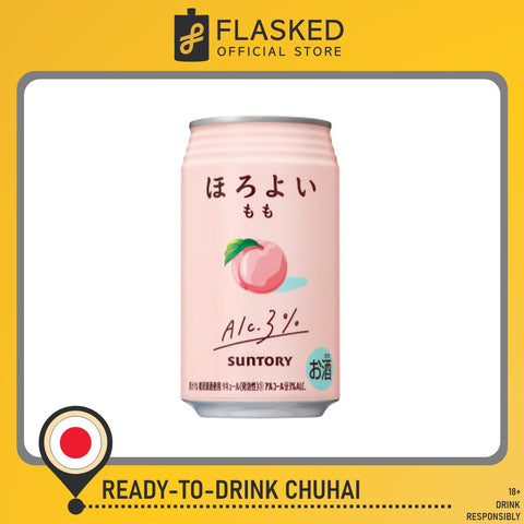Suntory Horoyoi Peach Carbonated Alcoholic Drink