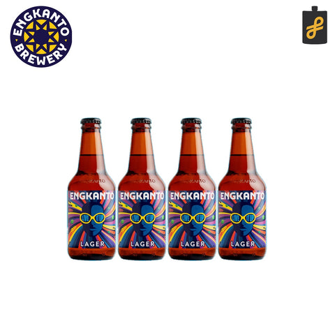 Engkanto Live It Up! Lager Beer 330mL 4 Pack