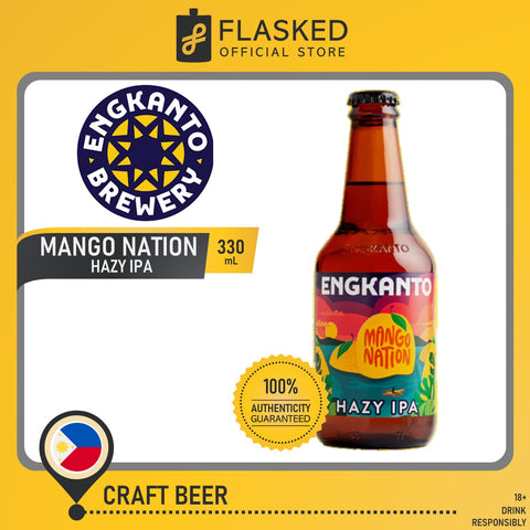Engkanto Mango Nation - Hazy IPA Beer 330mL