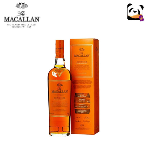 The Macallan Edition No. 2 Highland 700mL Single Malt Scotch Whisky