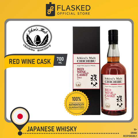 Ichiro's Malt Chichibu Red Wine Cask Whisky 2023 Release 700ml