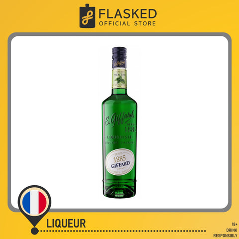 Giffard Creme De Menthe Green Liqueur 700mL