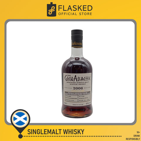 Glenallachie 2006 15 Year Old Single Cask #806906 For The Spirit of Speyside Whisky Festival 2021 700mL