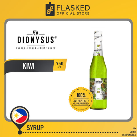 Dionysus Kiwi Syrup 750ml