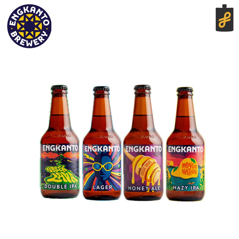 Engkanto Variety Pack 4x330ml (Honey, Lager, Mango Nation, Green Lava)