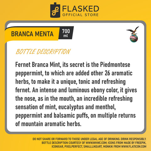 Branca Menta Mint Liqueur 700ml