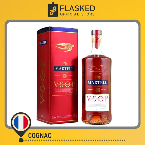 Martell VSOP Aged in Red Barrels Cognac 700mL