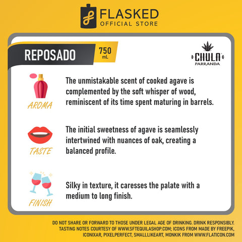 Chula Parranda Reposado 750ml
