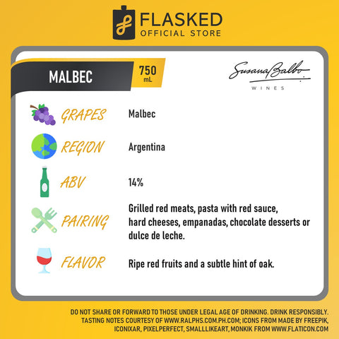 Susana Balbo Crios Malbec Red Wine 750mL