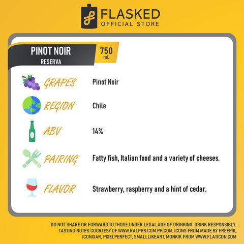 Casillero Del Diablo Reserva Pinot Noir 750mL