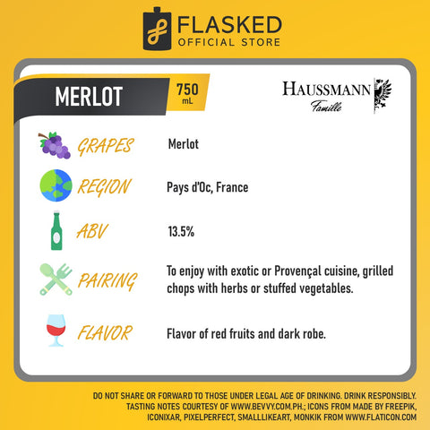 Famille by Haussmann Merlot Red Wine