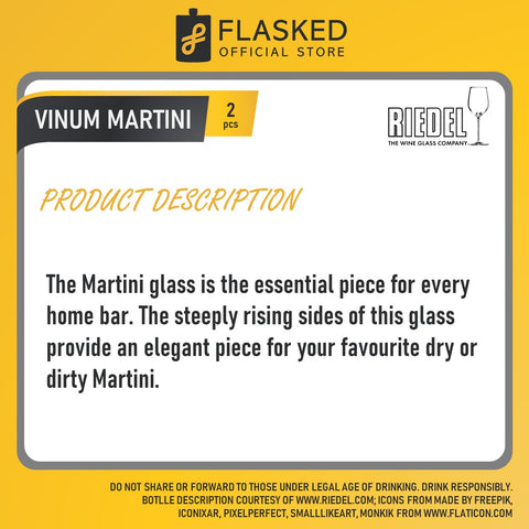 Riedel Vinum Martini Set of 2