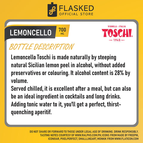 Toschi Lemoncello 700ml