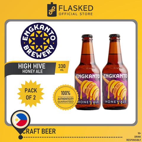 Engkanto High Hive - Honey Ale Beer 330mL 2 Pack