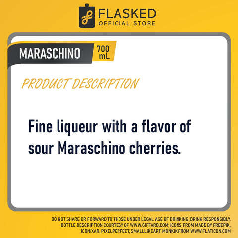 Giffard Maraschino Liqueur 700mL