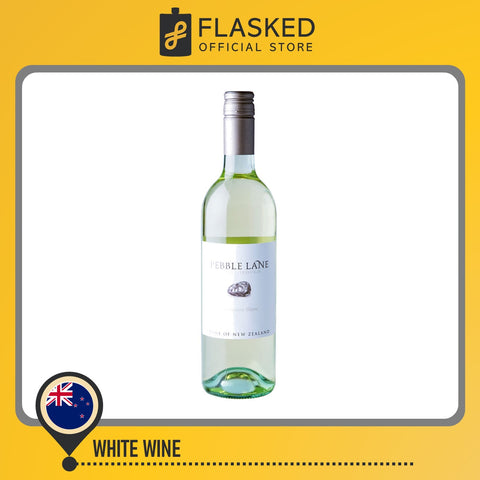 Pebble Lane Sauvignon Blanc White Wine 750ml w/ FREE Wine Glass