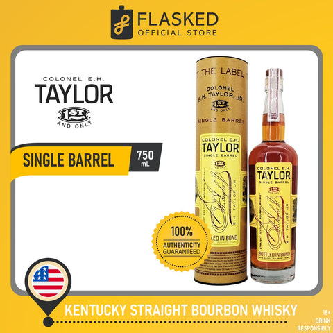 Colonel E.H. Taylor Jr. Single Barrel Straight Kentucky Bourbon Whiskey 750ml 2021 Year Release