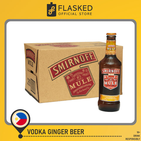 Smirnoff Mule Vodka Ginger Beer 330mL pack of 24