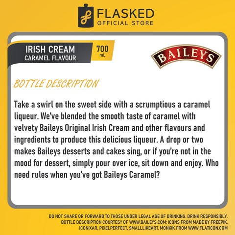 Baileys Caramel Cream Liquor 700mL