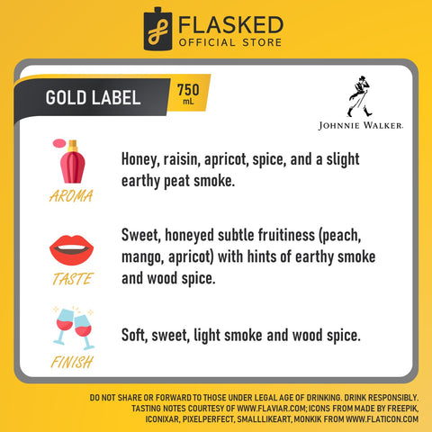 Johnnie Walker Gold Label Reserve 750mL
