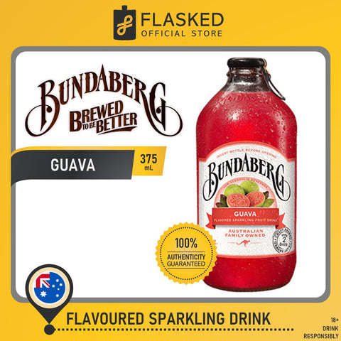 Bundaberg Guava Sparkling Drink 375mL