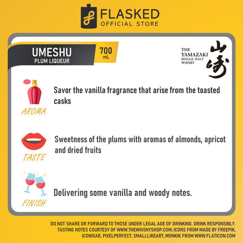 Yamazaki Umeshu Japanese Plum Liqueur 750mL