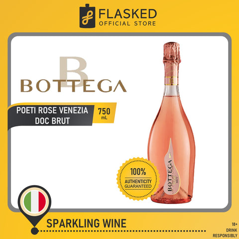 Bottega Poeti Rose Venezia Doc Brut 750mL