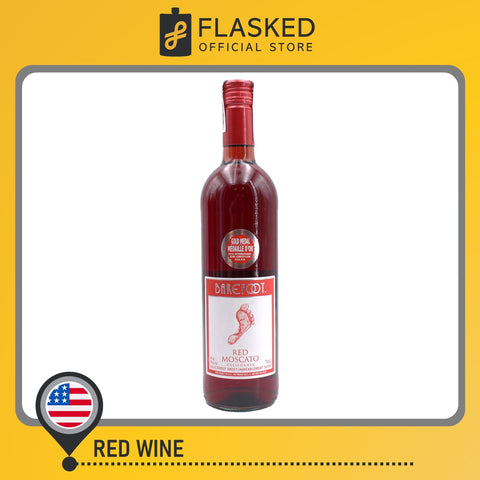 Barefoot Red Moscato California Red Wine 750mL