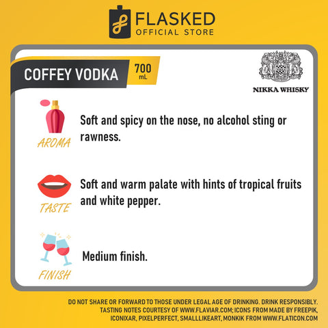 Nikka Coffey Vodka 700mL